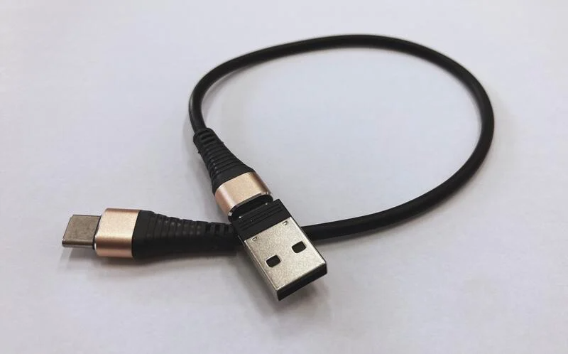 TYPE C轉TYPE C 短充電線 32CM