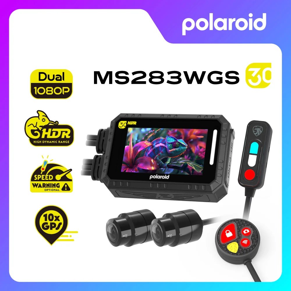 【普龍貢-實體店面】 Polaroid 寶麗萊 新小蜂鷹 MS283WGS MS279WG 再升級 TS碼流 測速提醒