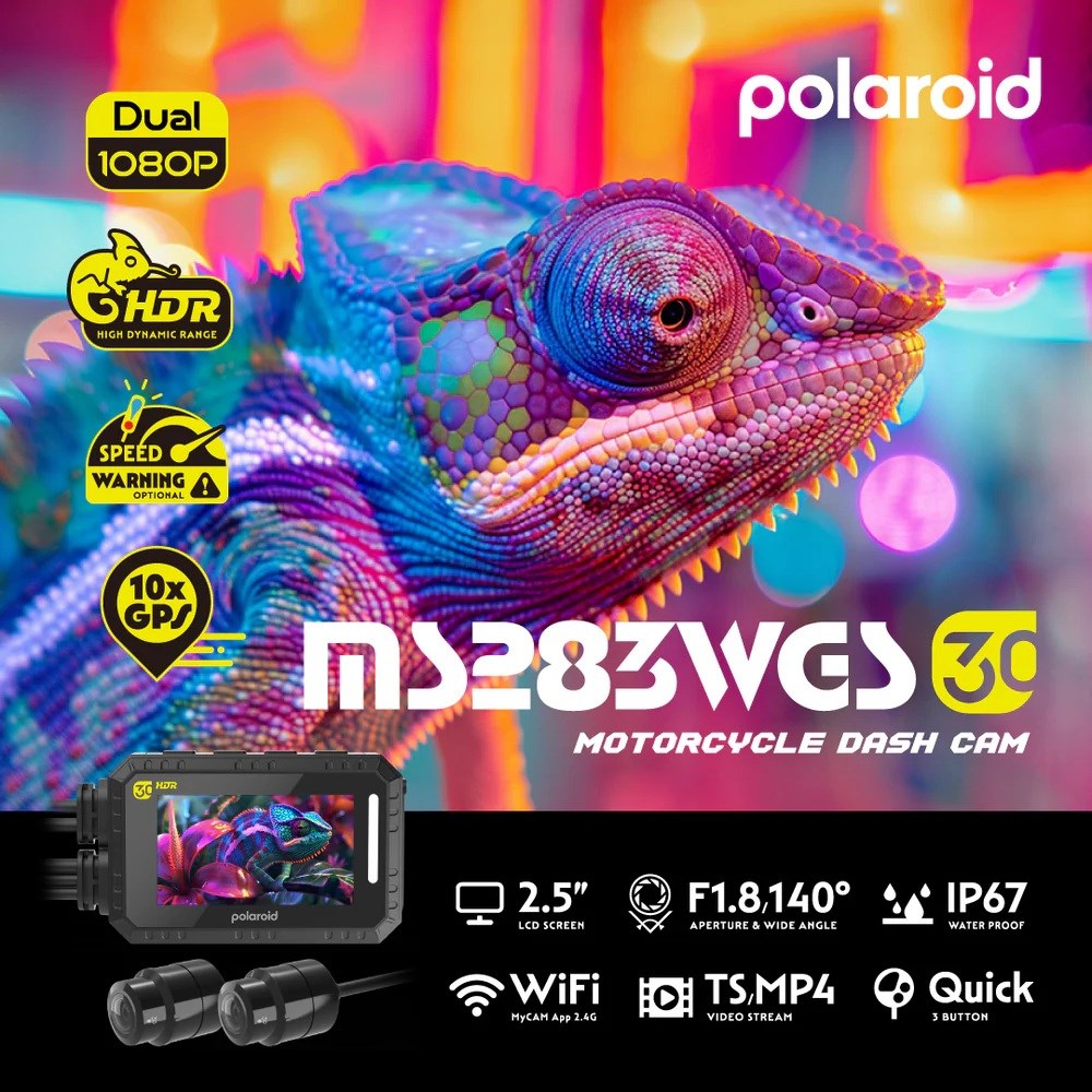 【普龍貢-實體店面】 Polaroid 寶麗萊 新小蜂鷹 MS283WGS MS279WG 再升級 TS碼流 測速提醒