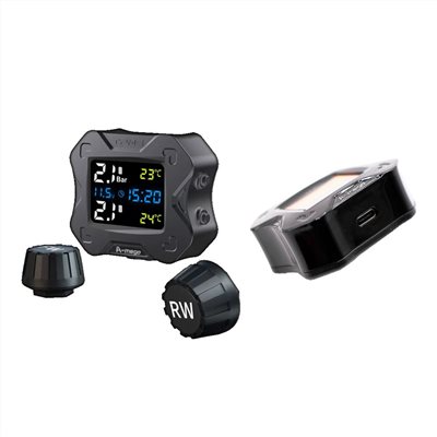 A-mego AT10 機車防水胎壓偵測器